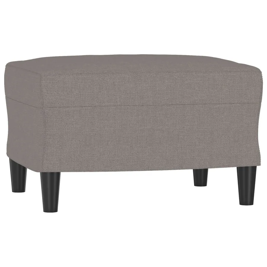 Repose-pied Taupe 60x50x41 cm Tissu - 2