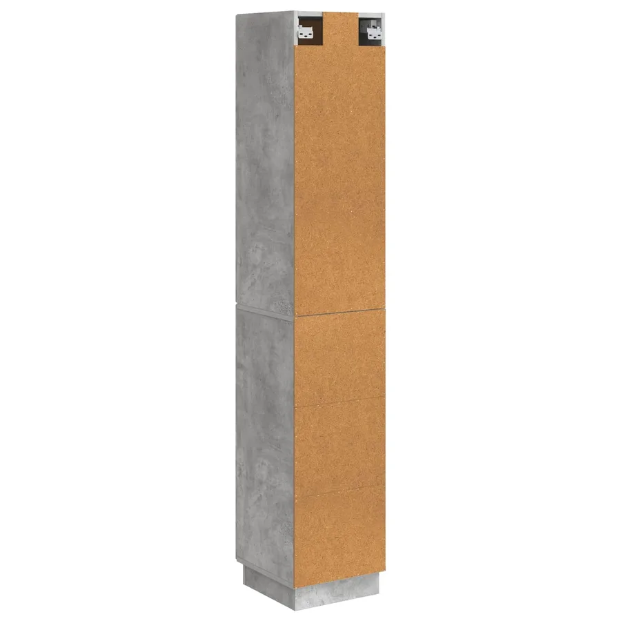 Ensemble de Meubles 2 pcs Gris béton 33 x 34,5 x 87 cm - 7