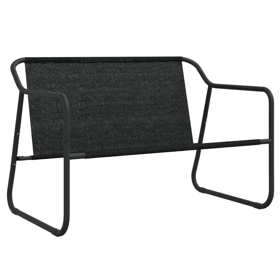 Salon de jardin avec coussins 4 pcs anthracite acier - 5