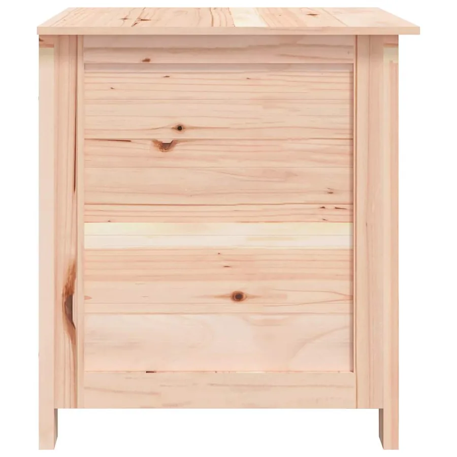 Boîte à coussins d'extérieur 50x50x56 cm Bois de sapin massif - 5