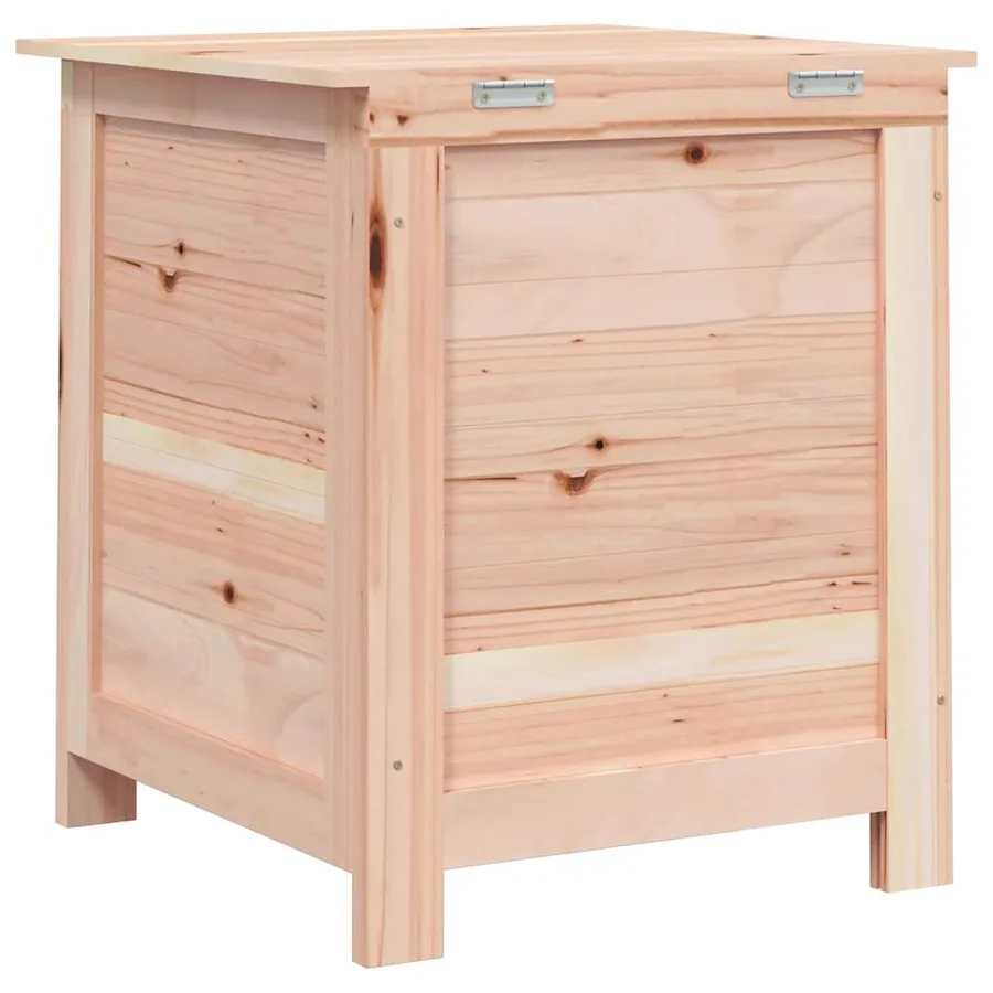 Boîte à coussins d'extérieur 50x50x56 cm Bois de sapin massif - 6