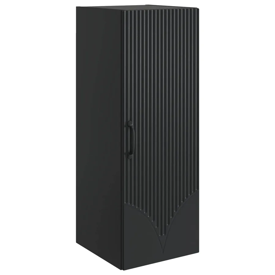 Armoire Murale Noir 33 x 34,5 x 90 cm Bois d'ingénierie - 2