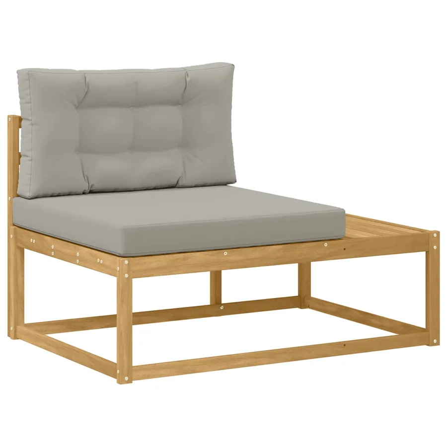 Ensemble de canapés d'extérieur Blanc 230,5 x 83 x 73 cm - 3
