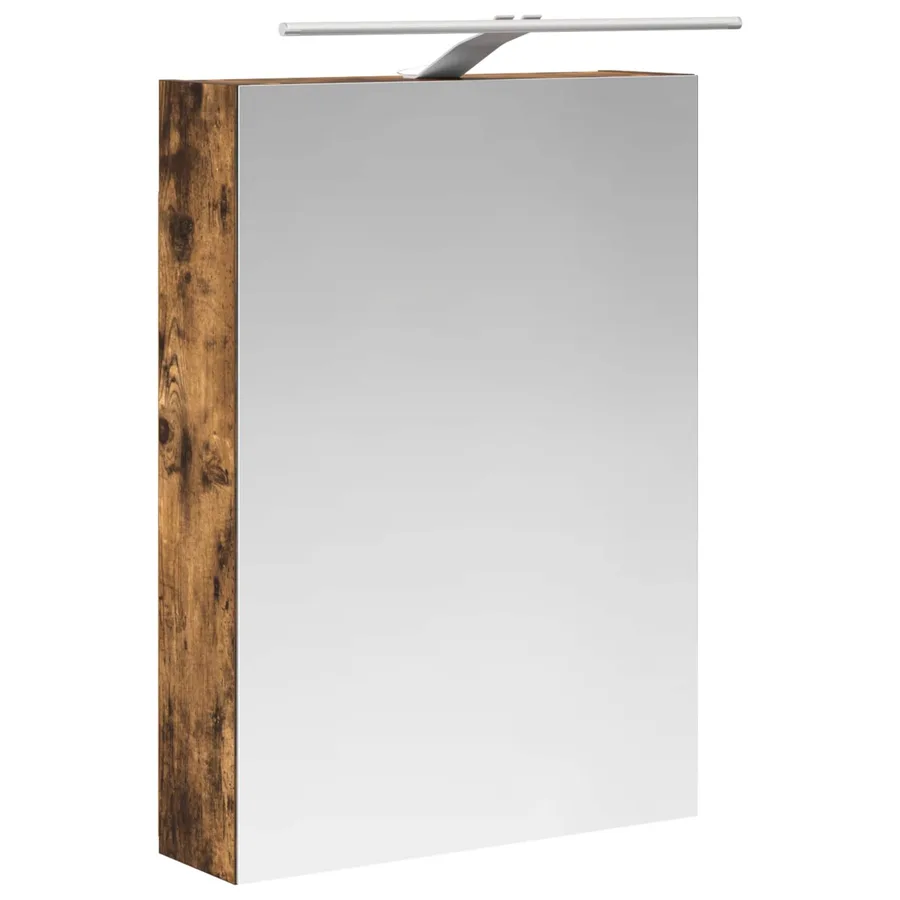 Ensemble de mobilier de salle de bain 5 pcs Chêne fumé - 7