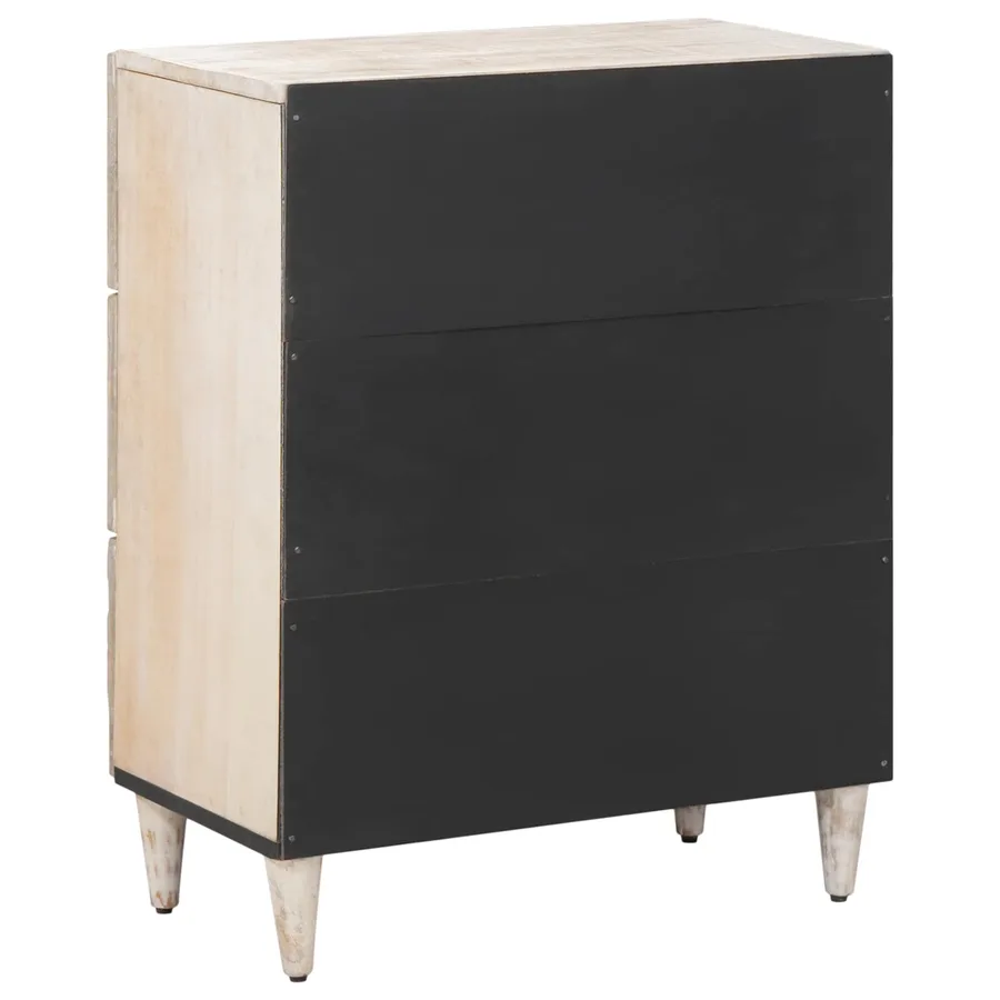 Buffet de Rangement Blanc 60 x 33,5 x 75 cm - 5