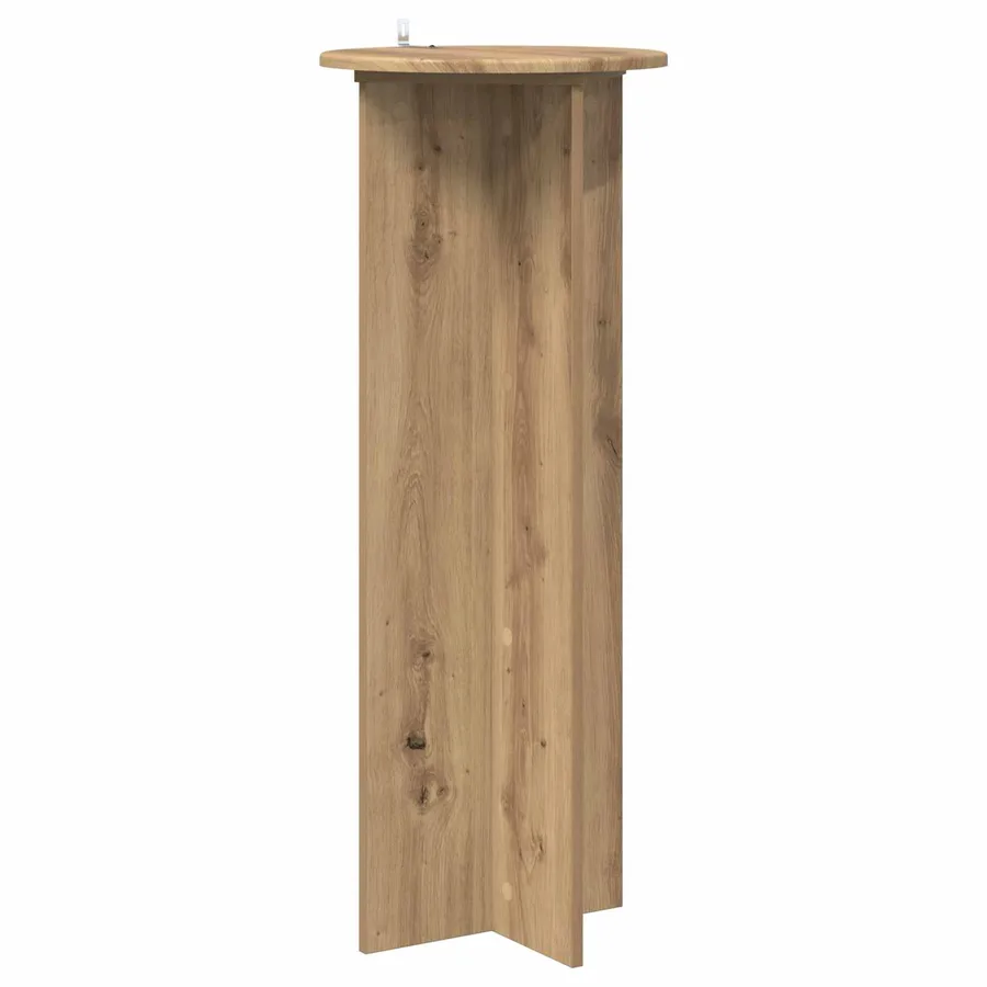 Support de Plante 2 pc Chêne artisanal Ø40 x 100 cm - 6