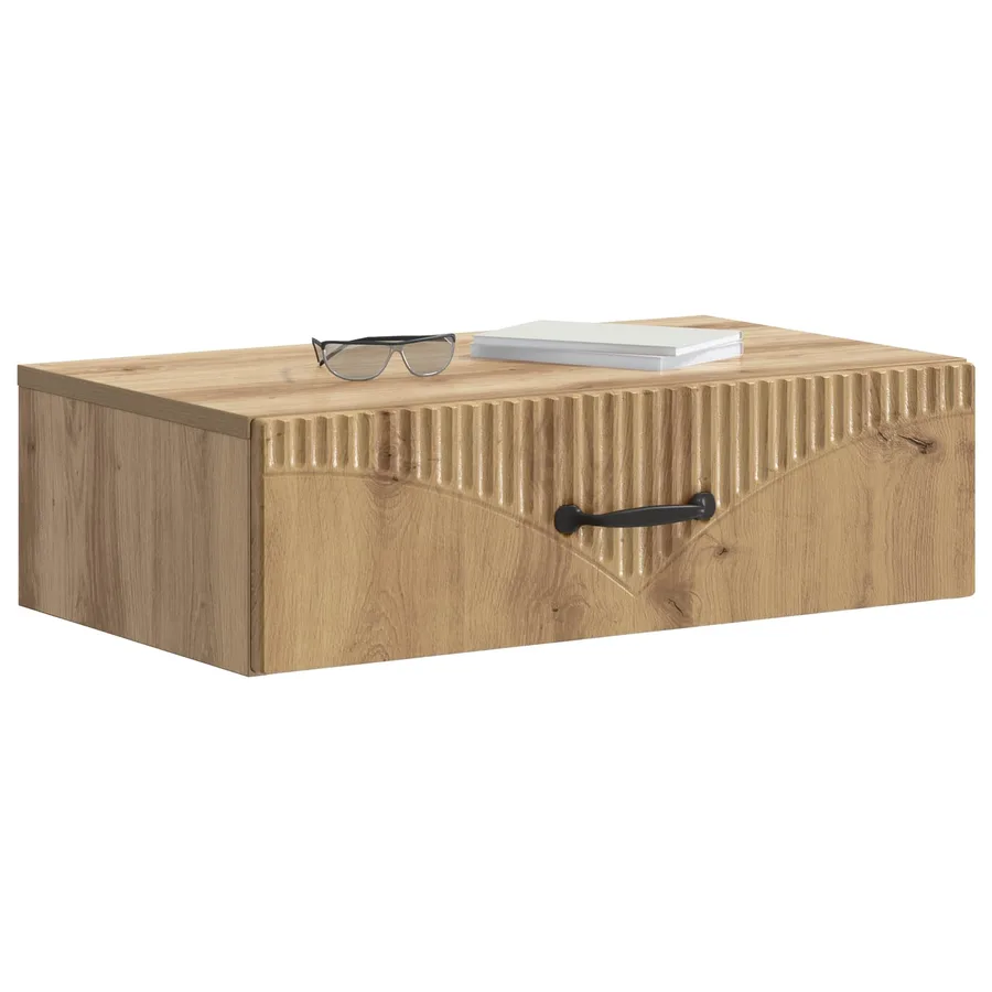 Table d'appoint murale 59 x 34,5 x 17 cm Bois d'ingénierie - 3