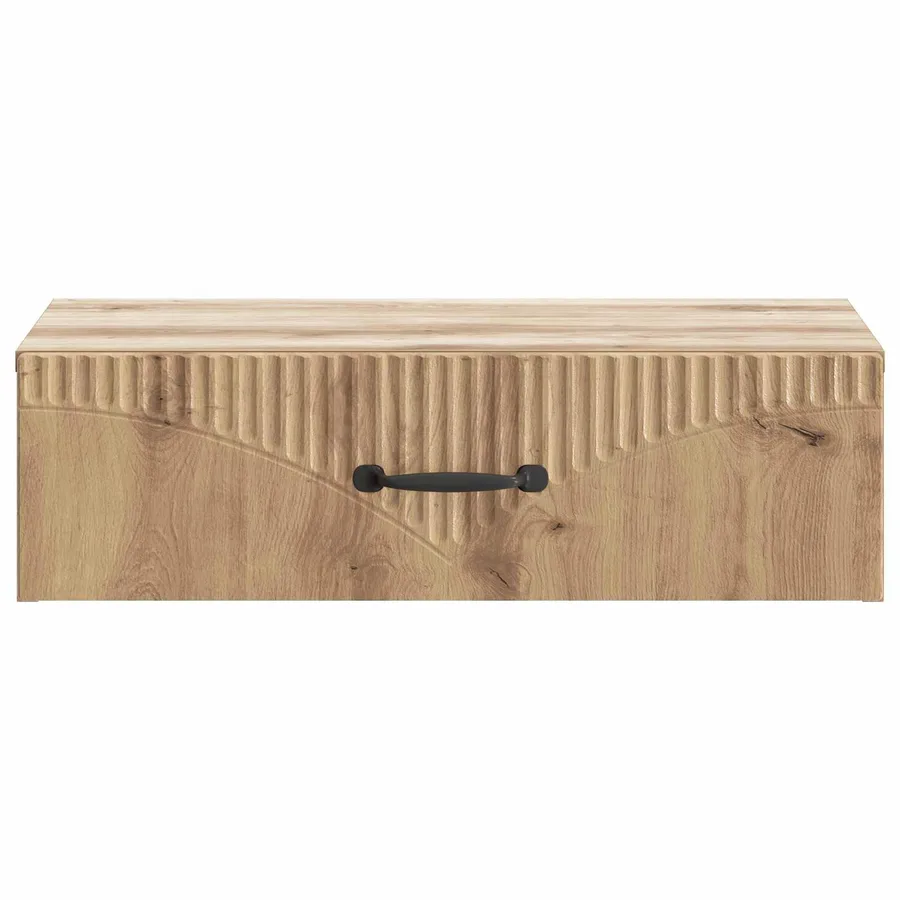 Table d'appoint murale 59 x 34,5 x 17 cm Bois d'ingénierie - 5