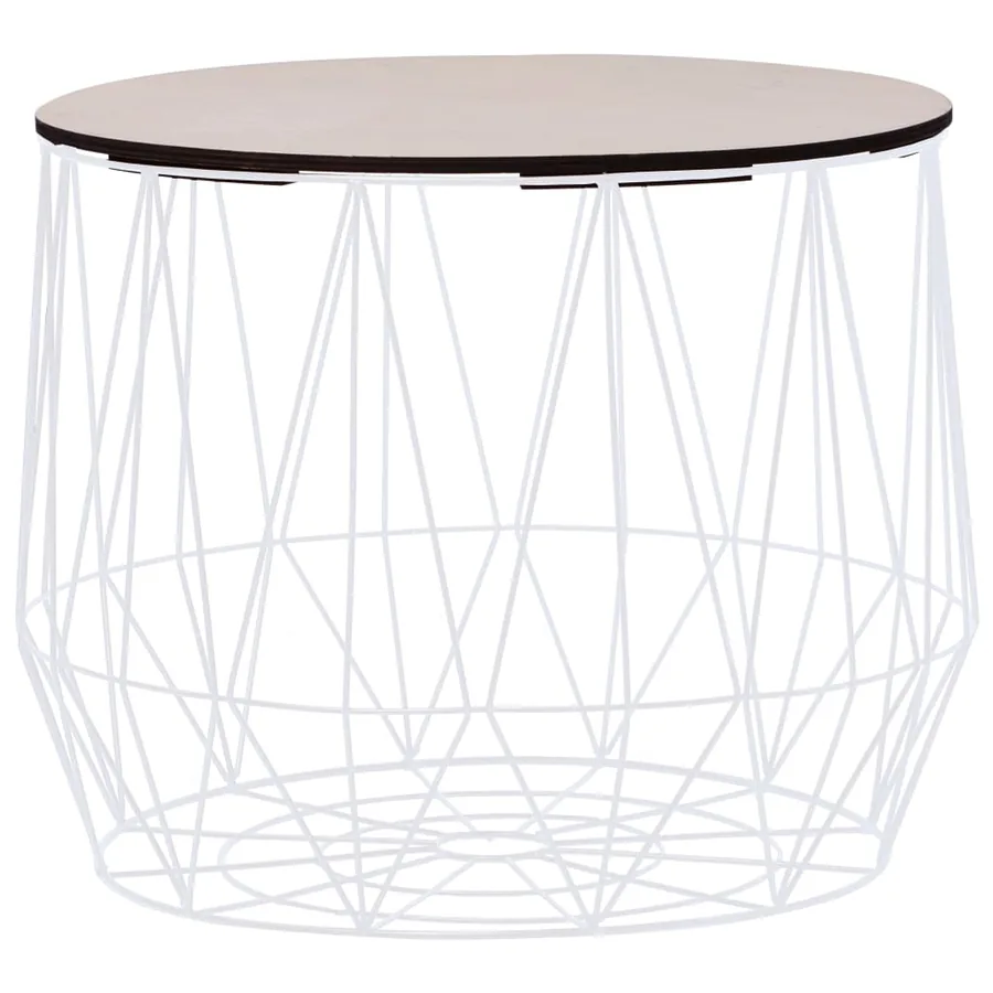 Tables basses 2 pcs Blanc - 3