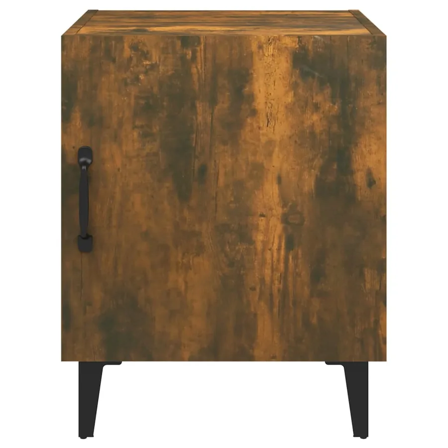 Table de chevet Chêne fumé Bois d'ingénierie - 3