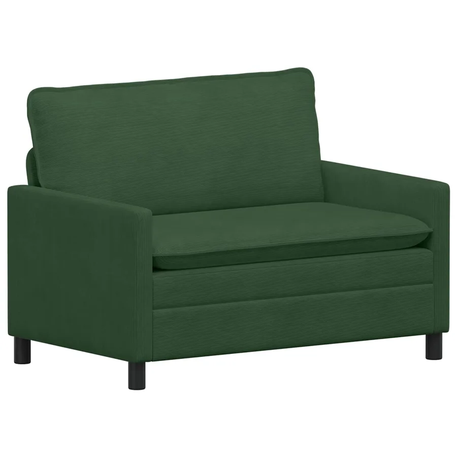 Canapé Vert Jungle 126 x 81 x 87,5 cm Tissu - 2
