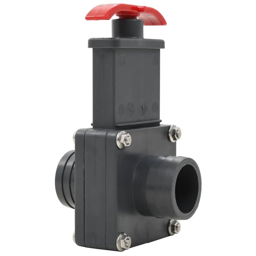 Vanne de portail de piscine 2 pcs 1,5" - 7