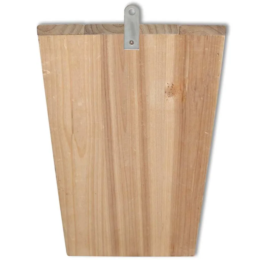 Maison pou chauve-souris 4 pcs 22 x 12 x 34 cm Bois - 5