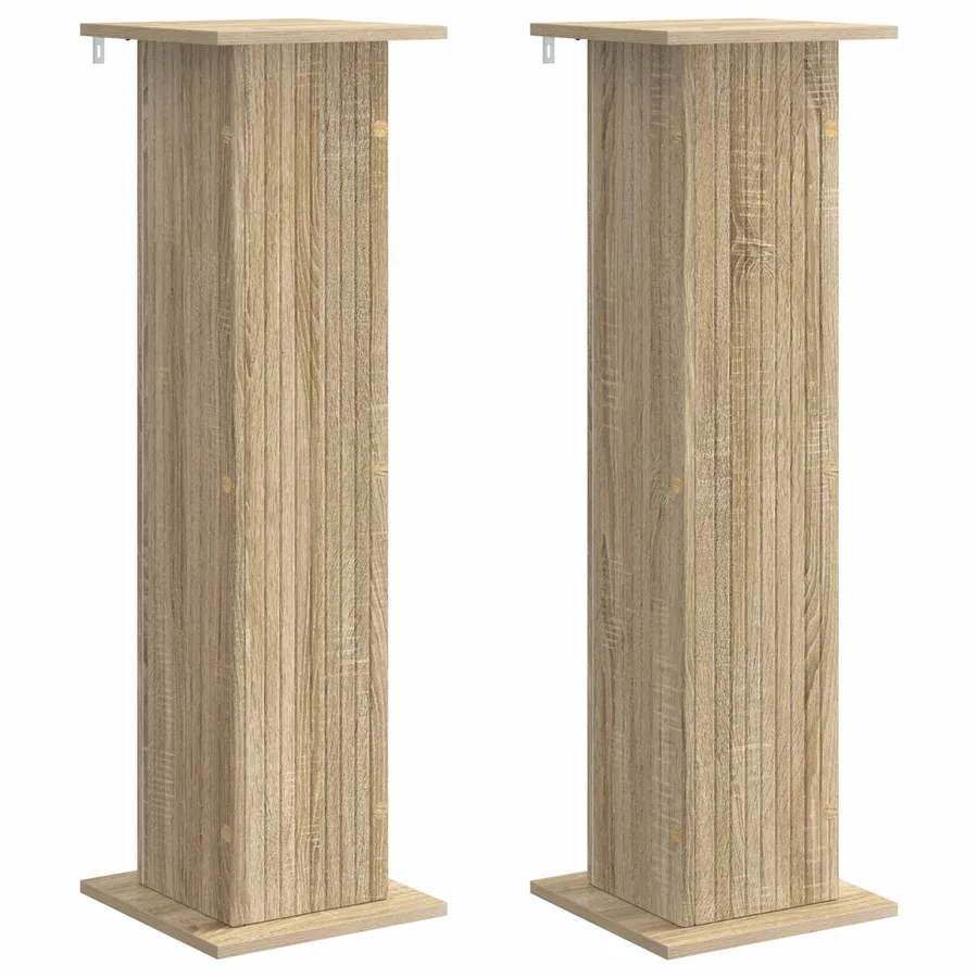 Support de Plante 2 pcs Chêne Sonoma 30,5 x 30 x 100,5 cm - 2