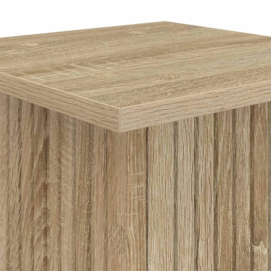 Support de Plante 2 pcs Chêne Sonoma 30,5 x 30 x 100,5 cm - 9