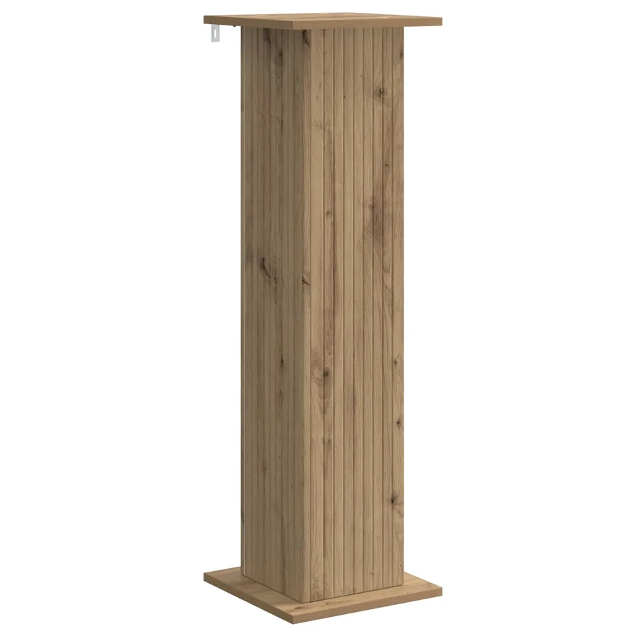Support de Plante 2 pc Chêne artisanal 30,5 x 30 x 100,5 cm - 5
