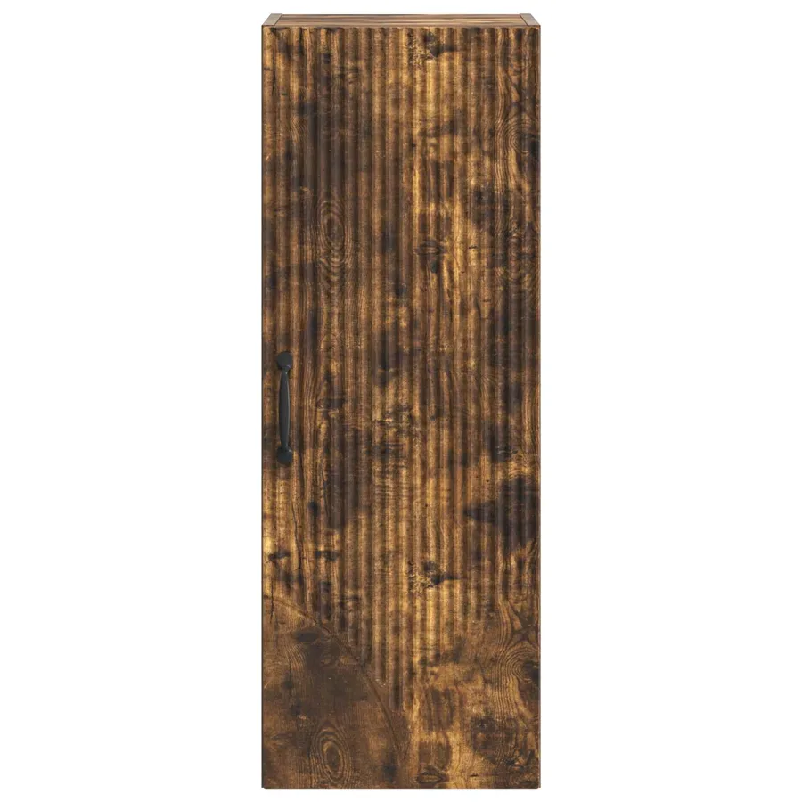 Armoire Murale Chêne fumé 33 x 34,5 x 90 cm Bois d'ingénierie - 4