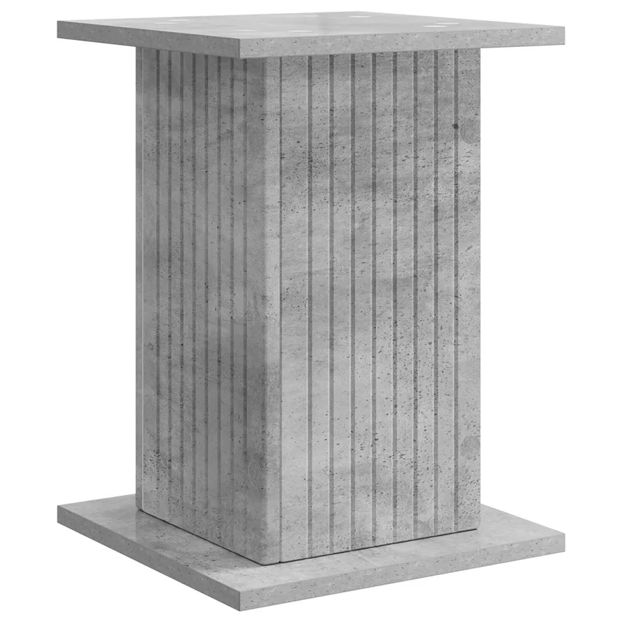 Support de Plante Gris béton 30,5 x 30 x 43 cm - 2