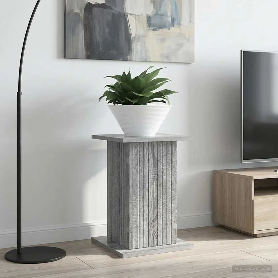 Support de Plante Sonoma gris 30,5 x 30 x 43 cm - 4