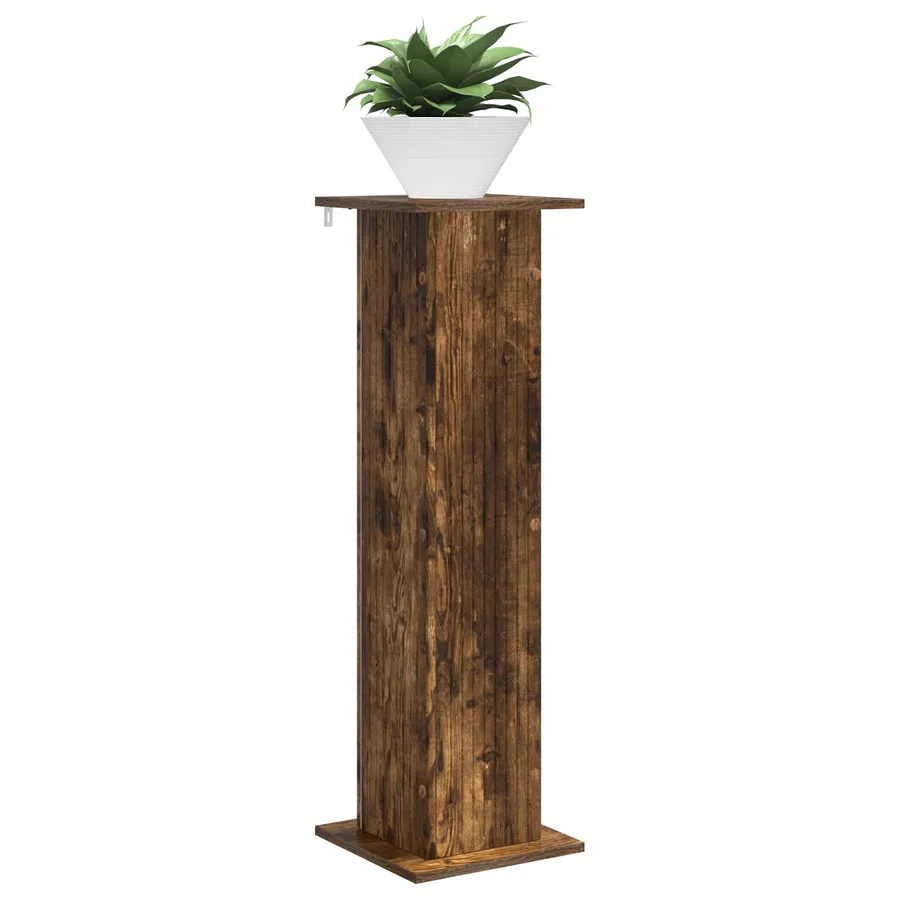 Support de Plante Chêne fumé 30,5 x 30 x 100,5 cm - 3