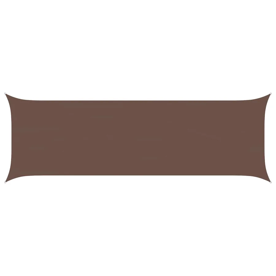 Voile d'ombre Marron 6 x 2 m 100 % polyester Oxford - 2