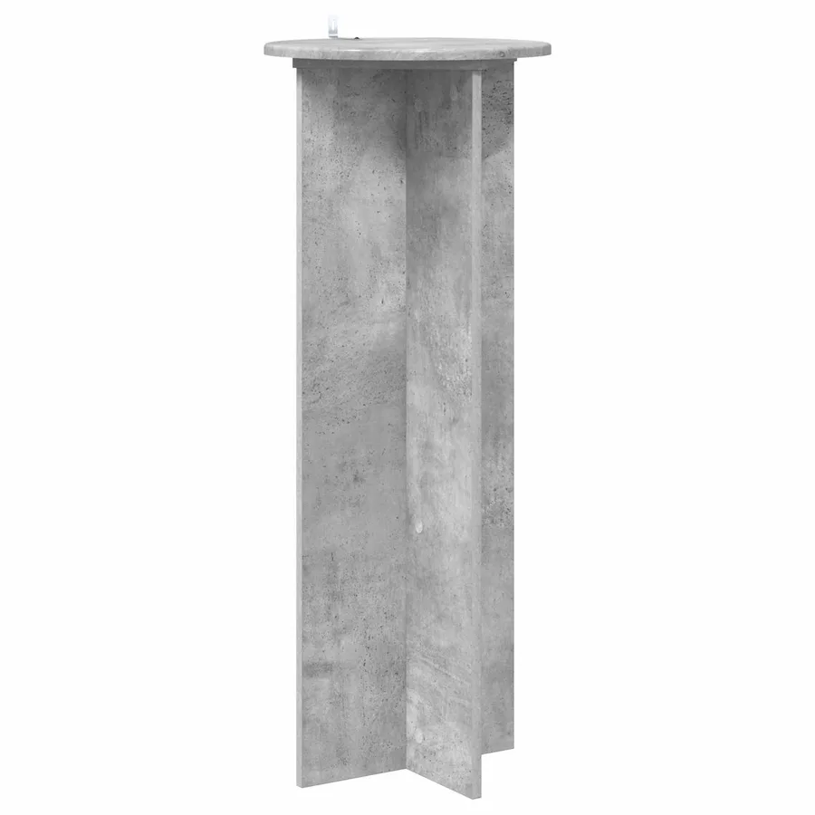 Support de Plante 2 pcs Gris béton Ø40 x 100 cm - 5