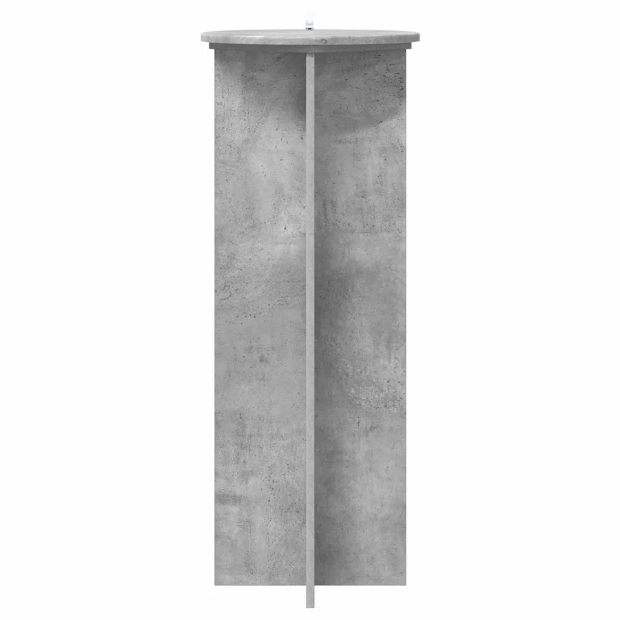Support de Plante 2 pcs Gris béton Ø40 x 100 cm - 6