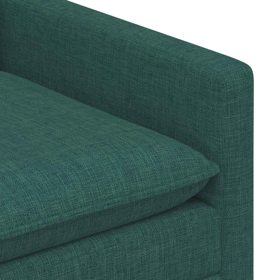 Canapé Vert foncé 76 x 81 x 87,5 cm Tissu - 6