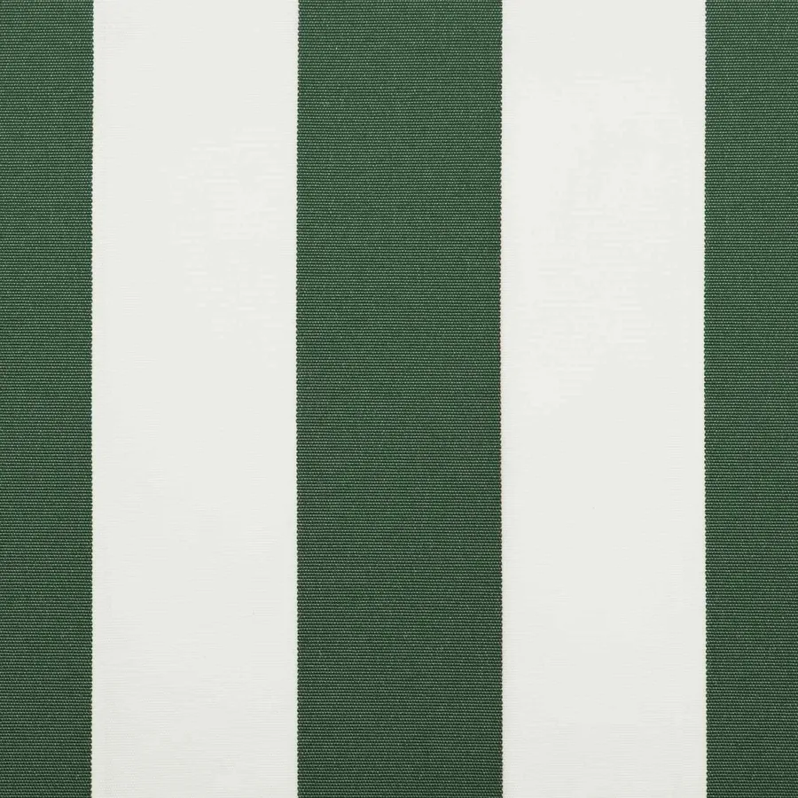 Auvent rétractable électrique Vert et blanc 3,5 x 2,5 m - 10