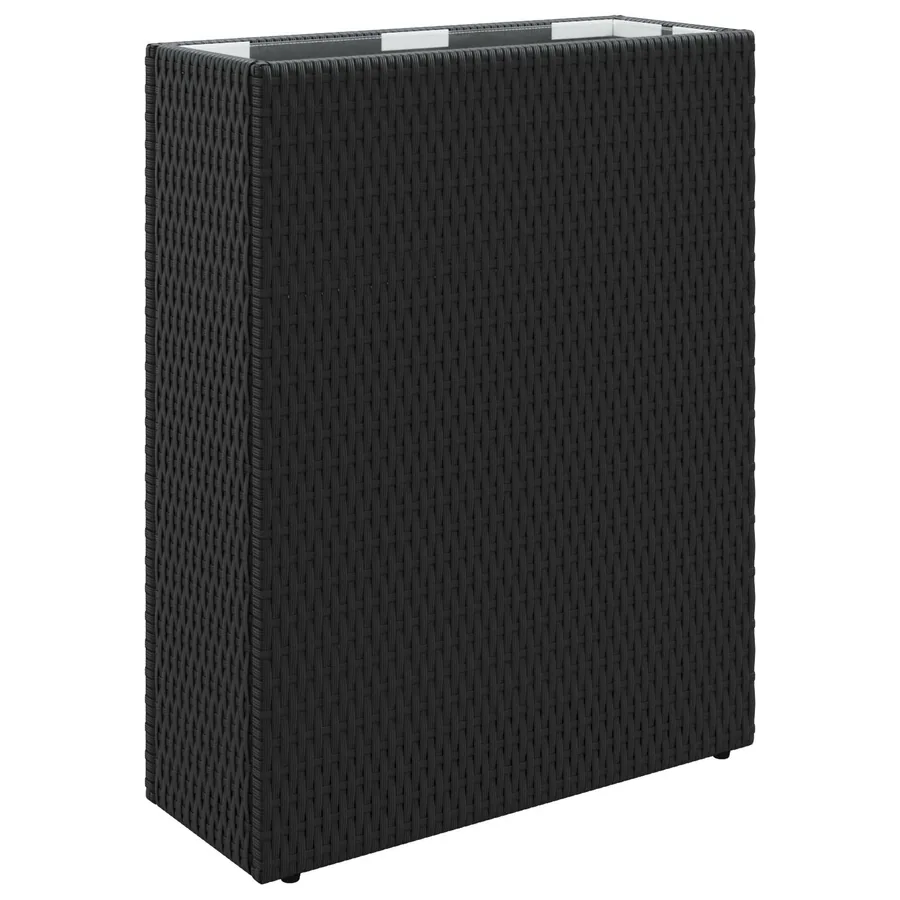 Grand Pot Noir 55 x 22 x 70 cm polyrotin - 2