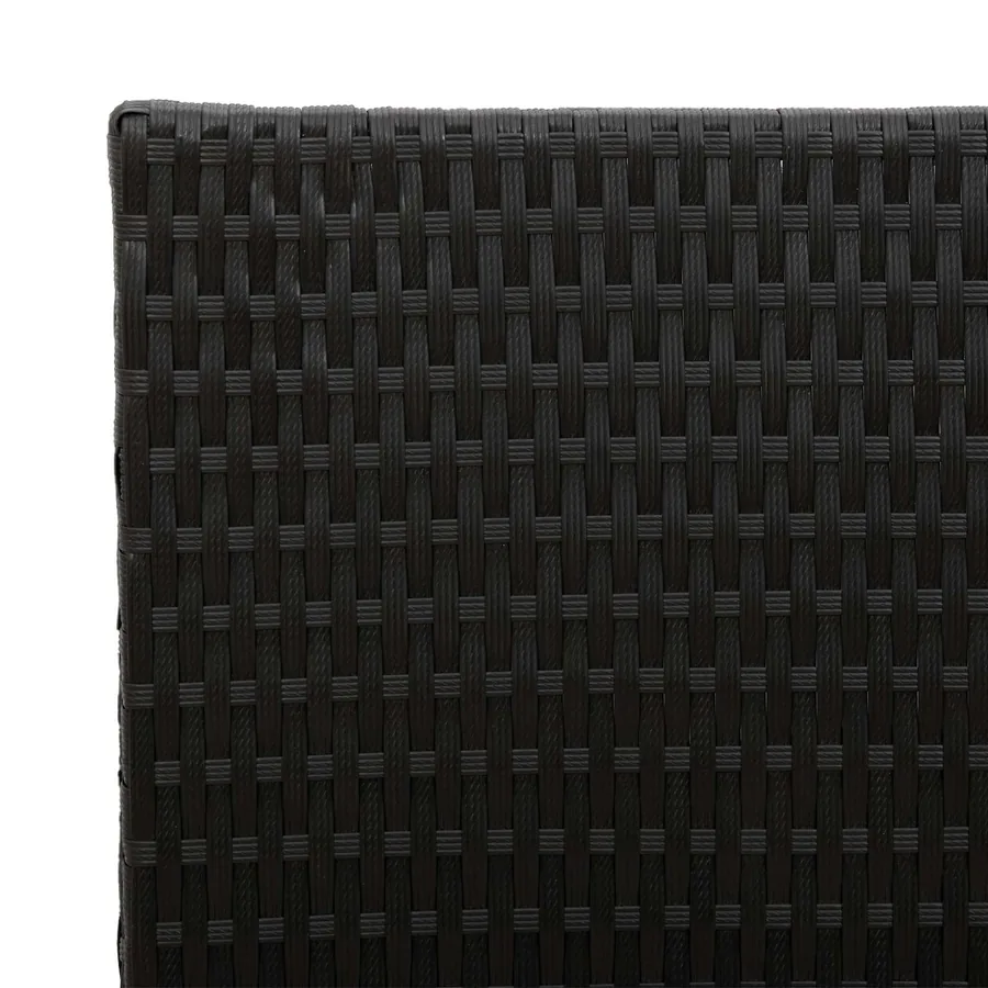 Grand Pot Noir 55 x 22 x 70 cm polyrotin - 6