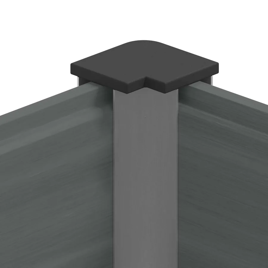 Jardinière surélevée Gris 100 x 30 x 36 cm - 6