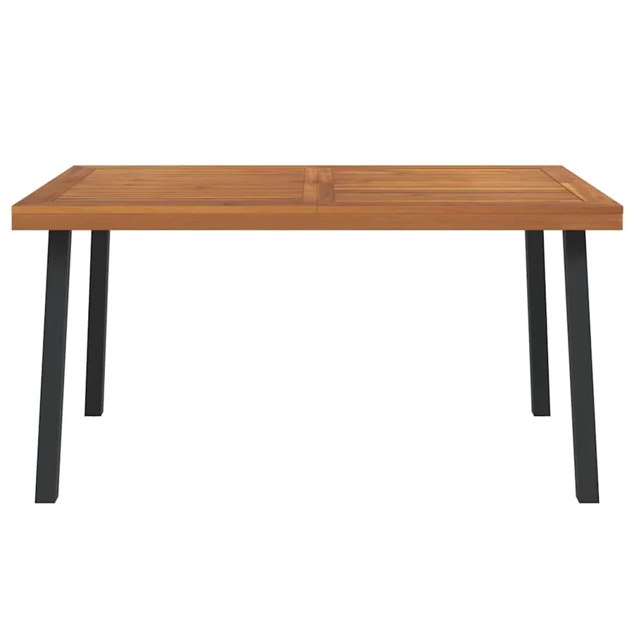 Table de jardin 150x90x75 cm Bois d'acacia solide - 3