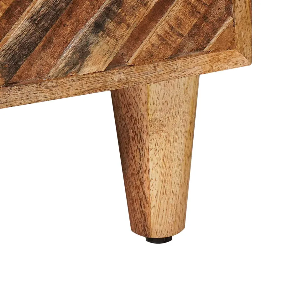 Table de chevet Marron 50 x 33 x 60 cm Bois de mangue massif - 8
