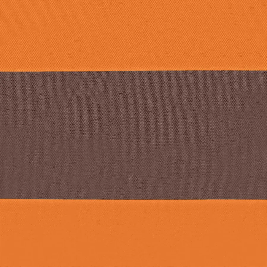 Voile d'ombre Orange et marron 8 x 5 m 100 % polyester Oxford - 9