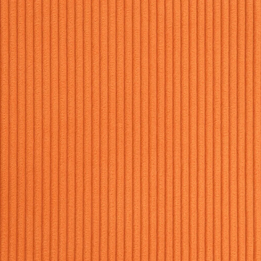 Tête de lit suspendue Orange Tissu en velours côtelé - 10