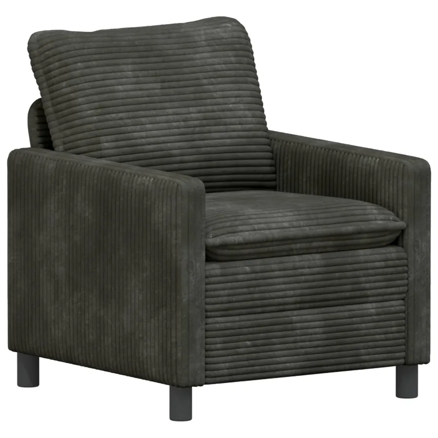 Ensemble de Canapés 2 pcs Anthracite Polyester - 3