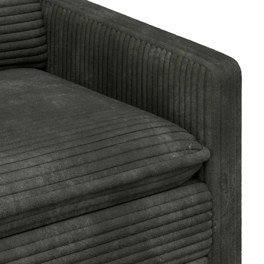 Ensemble de Canapés 2 pcs Anthracite Polyester - 5
