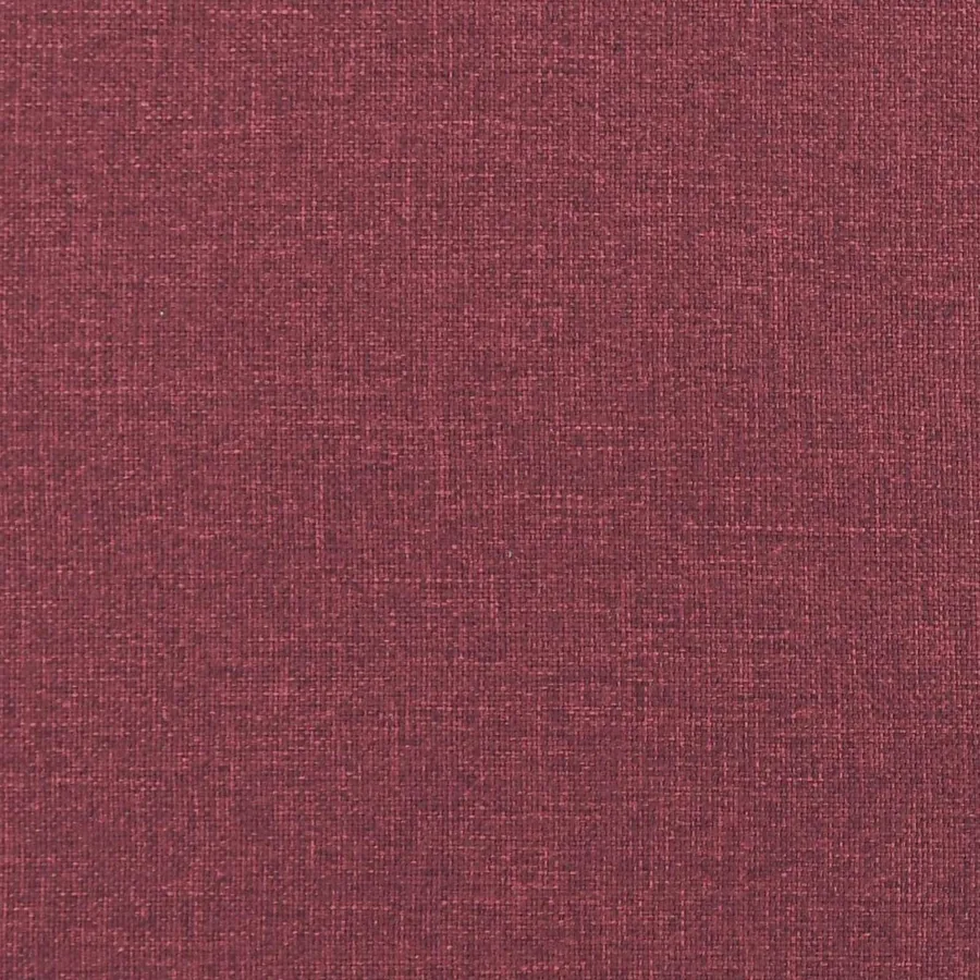 Banc à double couche Bordeaux 80 x 40 x 47 cm Tissu - 8