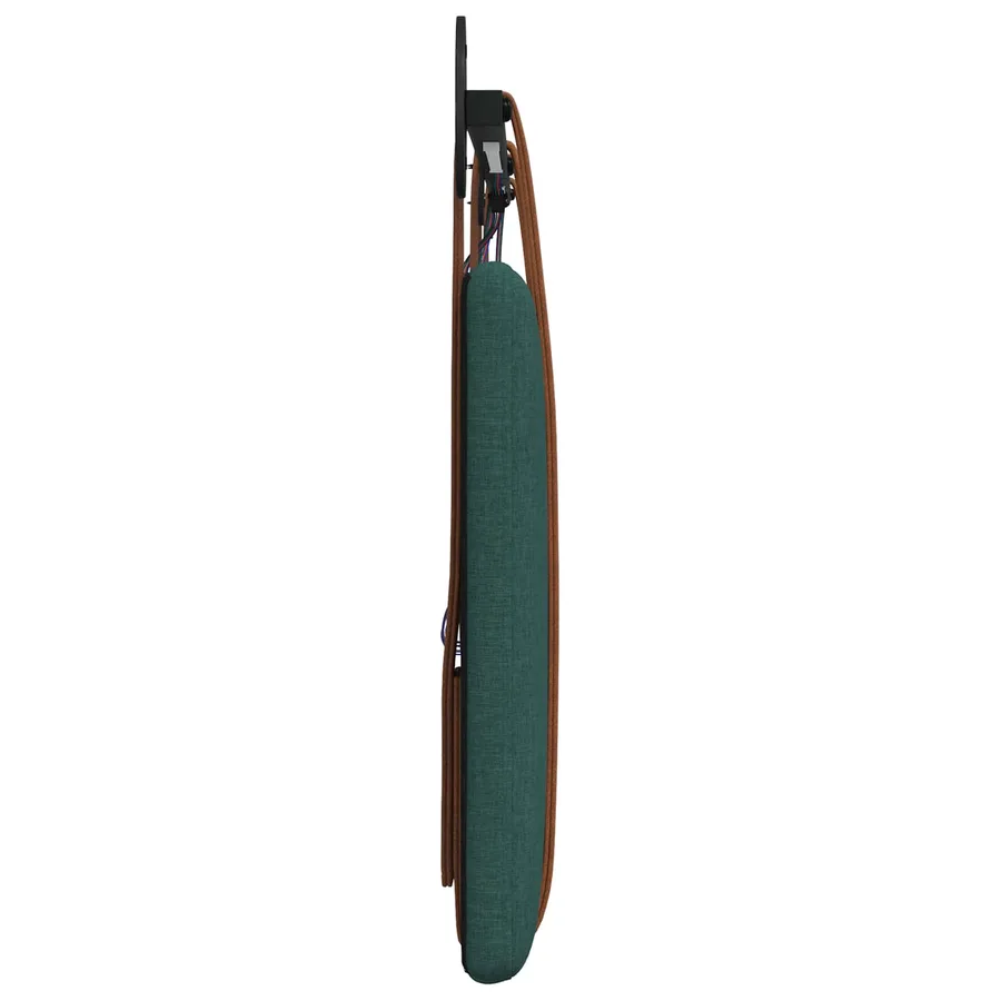Tête de lit suspendue Avec lumière LED Vert foncé PU antique - 7
