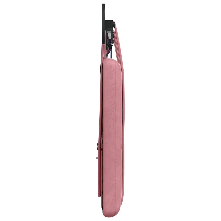 Tête de lit suspendue Avec lumière LED Rose Velours - 7