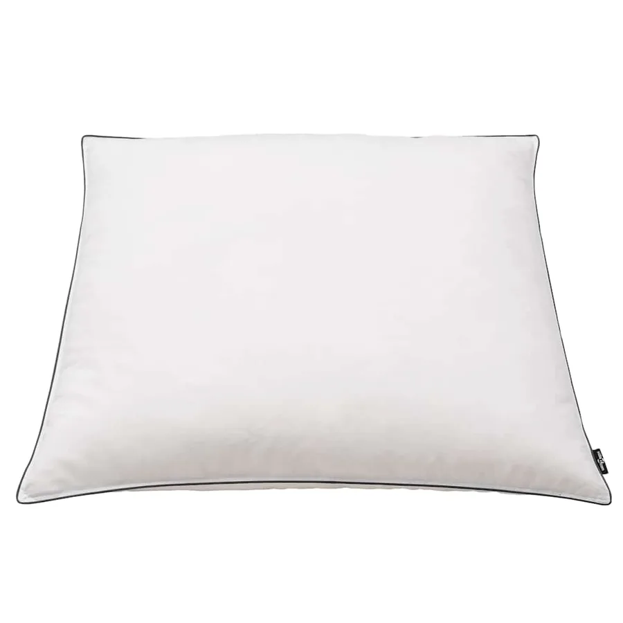 Oreiller lot de 2 Remplissage de duvet 80 x 80 cm Blanc - 3
