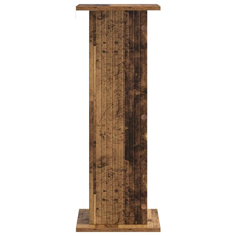 Support de Plante 2 pcs Bois ancien 30,5 x 30 x 80,5 cm - 7