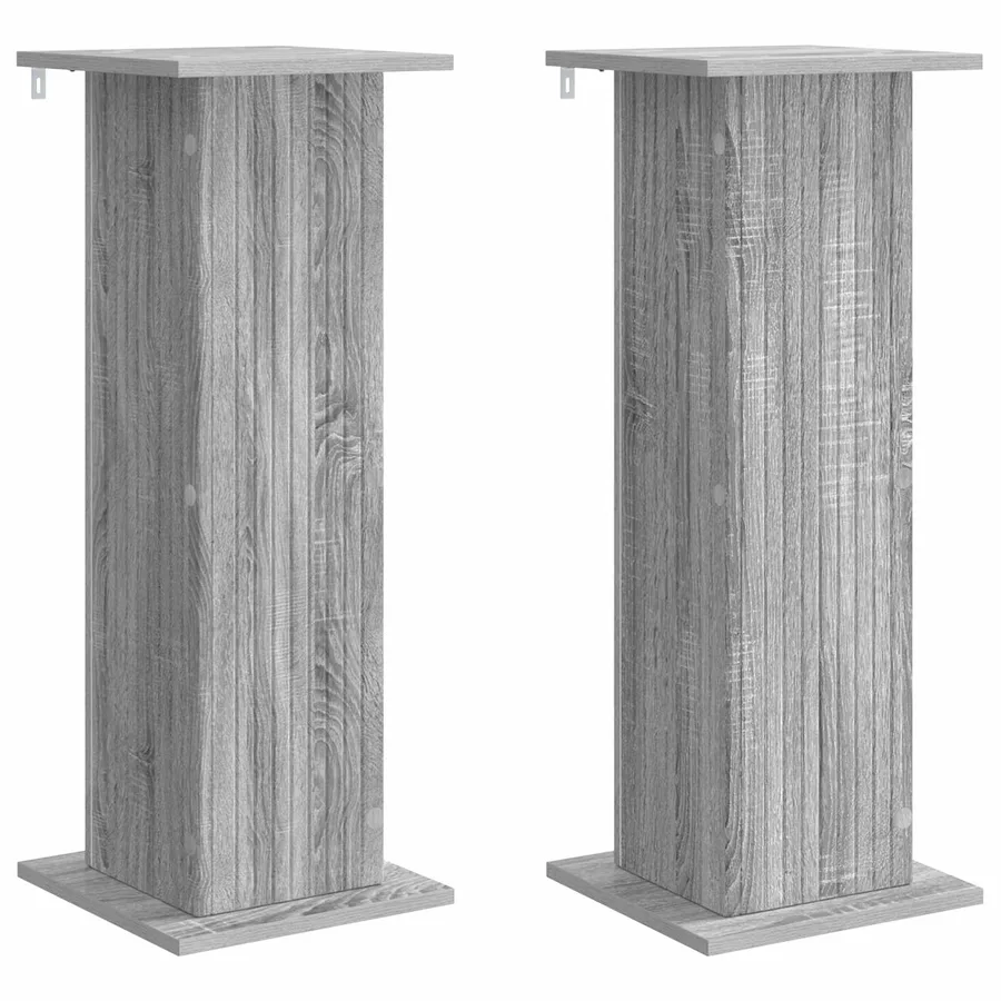 Support de Plante 2 pcs Sonoma gris 30,5 x 30 x 80,5 cm - 2