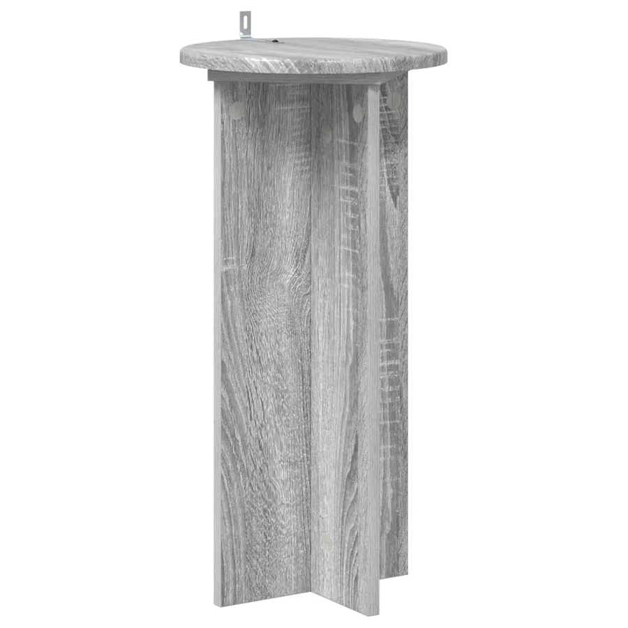 Support de Plante 2 pcs Sonoma gris 29,5 x 29,5 x 60 cm - 5
