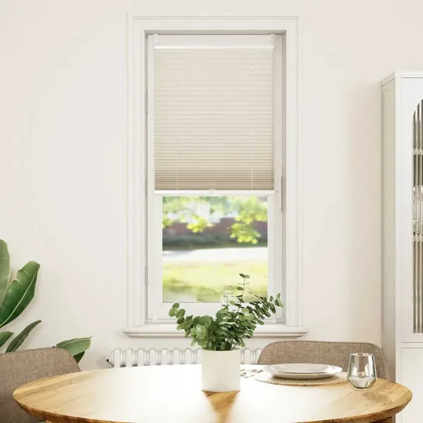 Store plissé 40x100 cm Crème