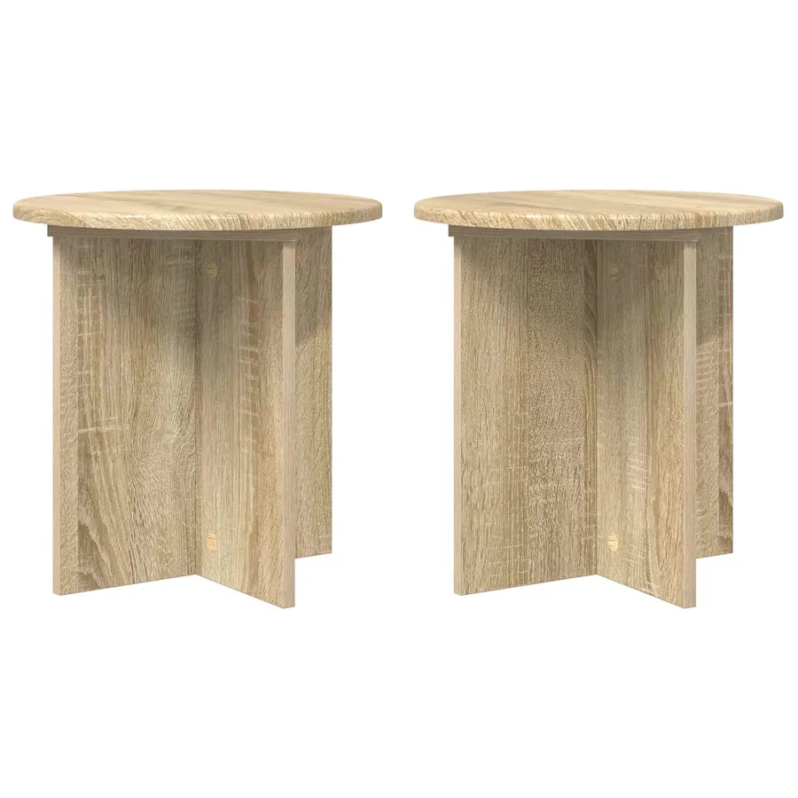 Support de Plante 2 pcs Chêne Sonoma 40 x 40 x 40 cm - 2