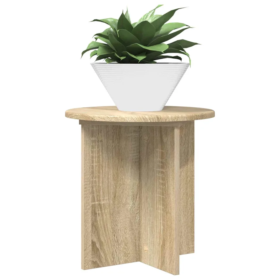 Support de Plante 2 pcs Chêne Sonoma 40 x 40 x 40 cm - 3