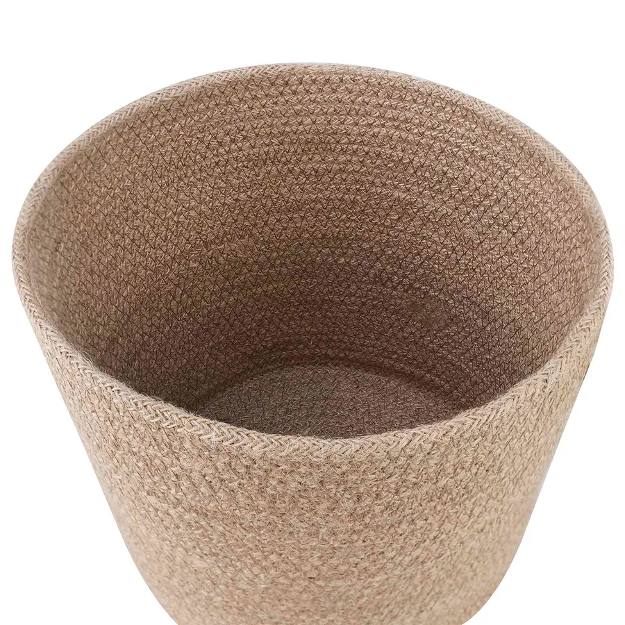 Ensemble de Pots à Plantes 2 pcs Naturel Ø 21 x 21 cm - 3