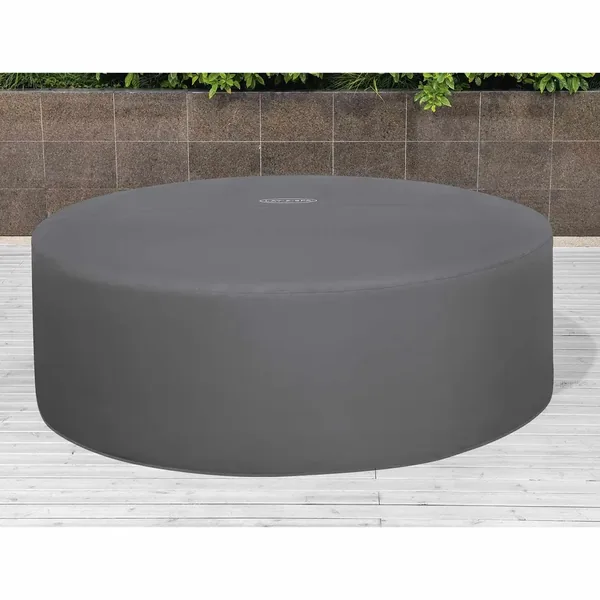 Bestway Housse Gris Ø216 x 80 cm PVC et POM